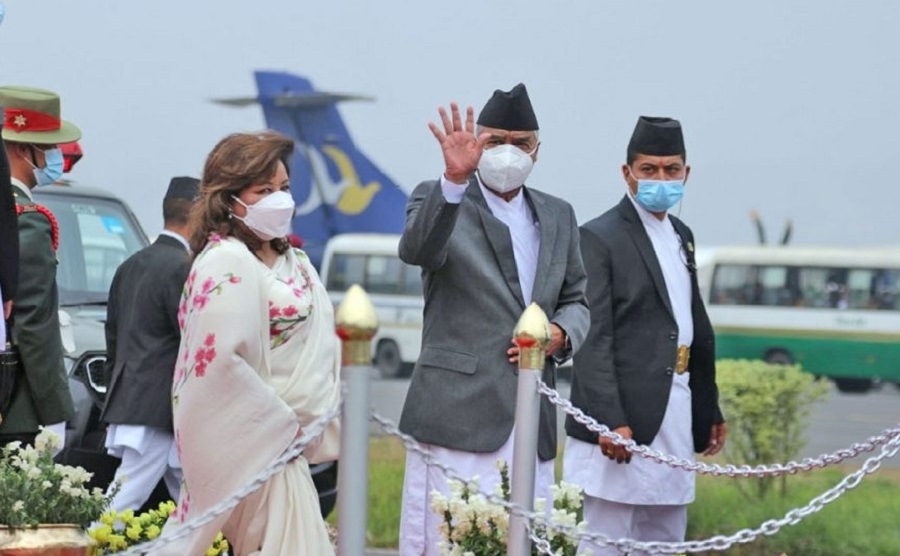 भारत भ्रमणमा देउवाः मोदीसँग भोलिमात्रै भेट्ने