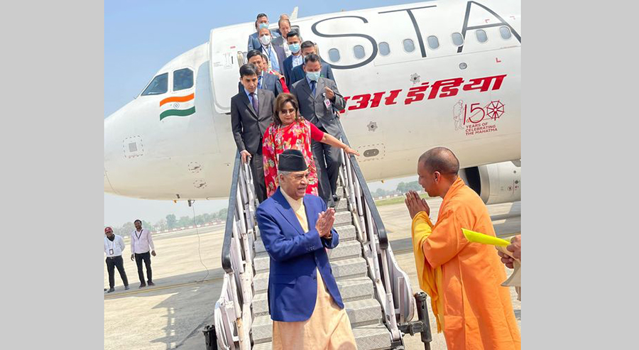 प्रधानमन्त्री देउवा बनारसमा, आजै स्वदेश फर्किँदै