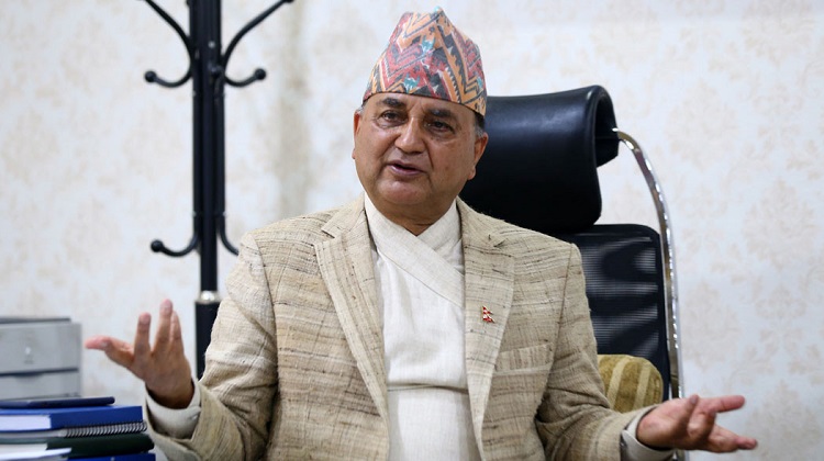 हामी गठबन्धनको पक्षमा छैनौँ : वरिष्ठ उपाध्यक्ष पोखरेल