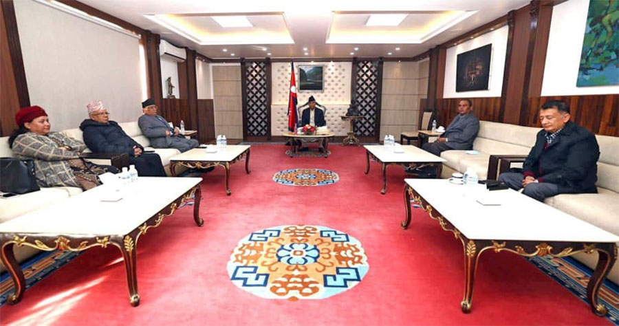 चुनावी रणनीति बनाउन बालुवाटारमा सत्ता गठबन्धन जुट्दै