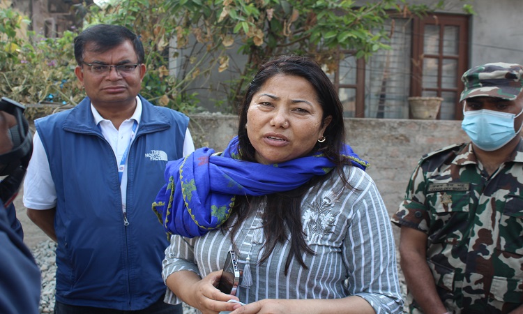 पुरातात्विक संरचना निर्माणको काम समयमै सक्न मन्त्री झाँक्रीको निर्देशन