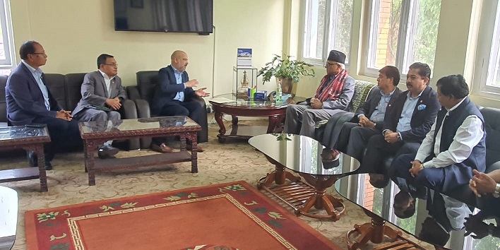 नवनियुक्त उद्योग मन्त्री बडु समक्ष महासंघको भेटवार्ता