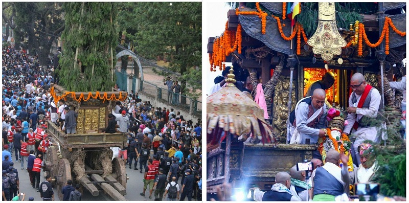 सेतो मच्छिन्द्रनाथको रथयात्रा सुरु