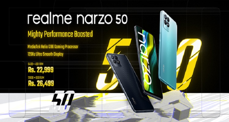 रियलमीले नेपालमा ‘माइटी पर्फमेन्स बुस्टर’ नार्जो ५० सार्वजनिक