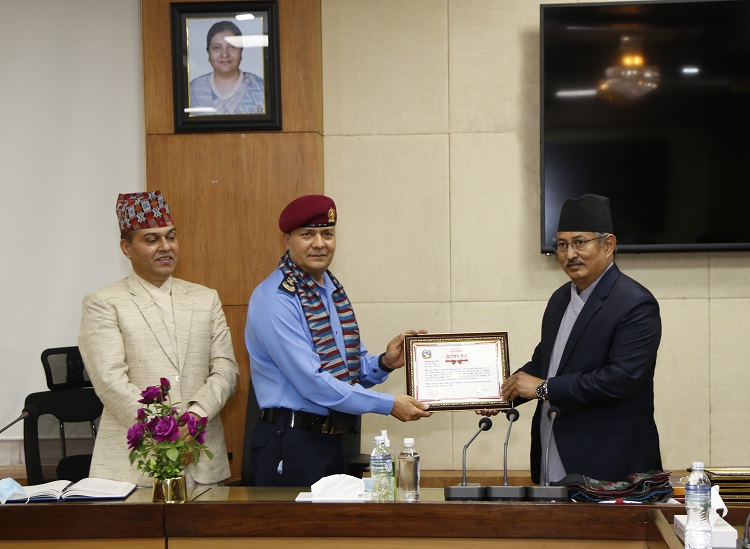 बेरुजु फर्छ्यौट प्रगतिमा नेपाल प्रहरी सर्वोत्कृष्ट