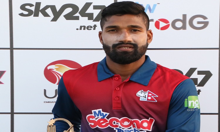 आइसीसी वरियता : दीपेन्द्र विश्व वरियताको शीर्ष १० भित्र