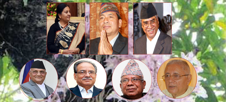 नयाँ वर्षमा नेताका शुभकामनामा आरोप प्रत्यारोप