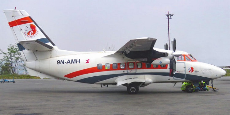 इन्जिनमा खराबी देखिएपछि समिट एयरको जहाज आकस्मिक अवतरण