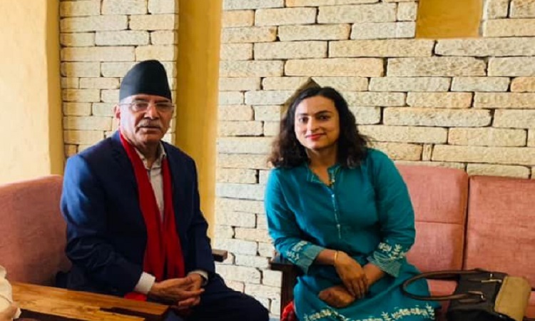 पोखराको उप–मेयरमा प्रचण्डकी बुहारी सिर्जना त्रिपाठी सिफारिस