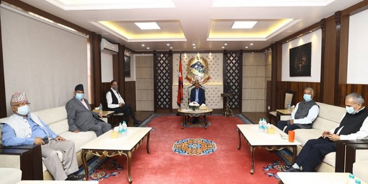 सत्तारुढ गठबन्धनको बैठक सर्‍यो : दिउँसो दुई बजे बस्ने