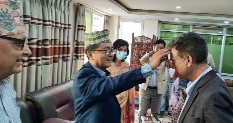 राप्रपामा प्रवेश गरे पूर्वसचिव केदार न्यौपाने