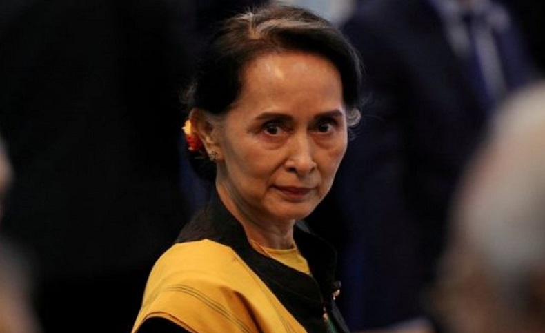 म्यानमारकी नेतृ सुकी भ्रष्टाचारको आरोपमा जेल चलान