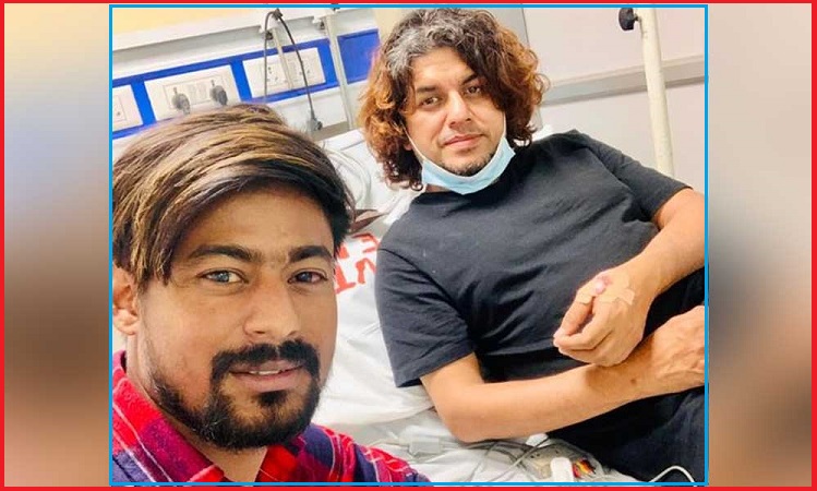 कार दुर्घटनामा परे गायक प्रमोद खरेल