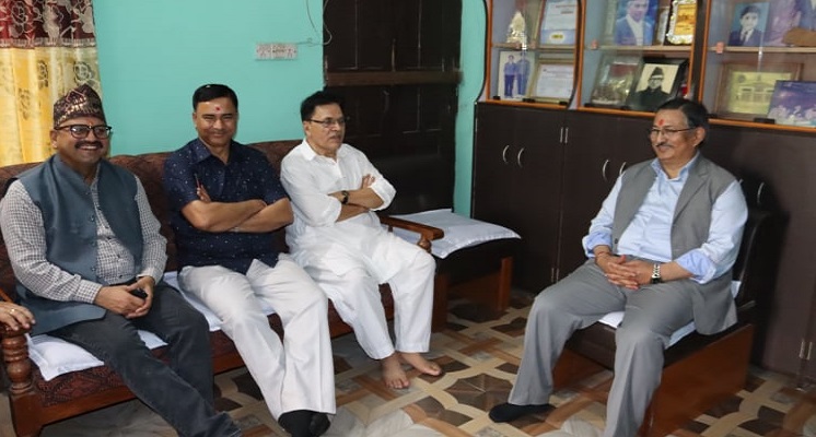 उम्मेदवारी फिर्ता लिन गृहमन्त्री खाँणले गरेको आग्रह पौडेलद्वारा अस्वीकार