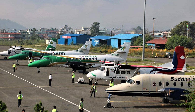 भोलिदेखि सबै आन्तरिक उडान बन्द गर्ने वायुसेवा कम्पनीहरुको चेतावनी