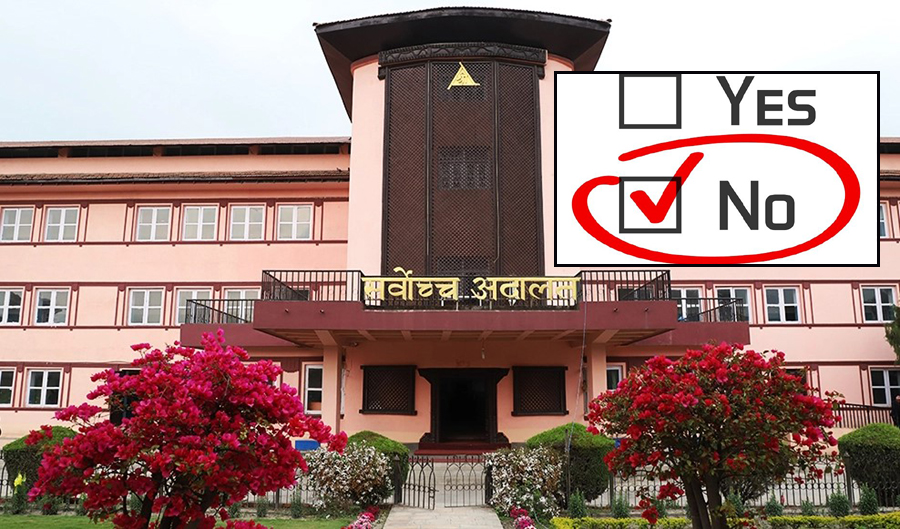 साढे आठ वर्षमा पनि कार्यान्वयन भएन ‘नो भोट’, सर्वोच्चमा अवहेलना मुद्दा दायर