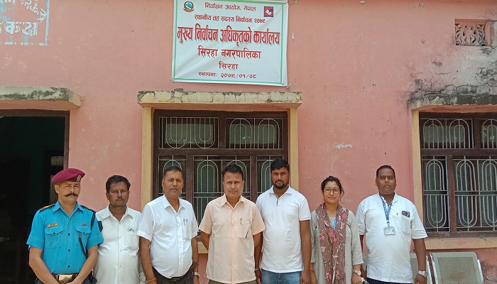 सिरहामा १० जनाले उम्मेद्वारी फिर्ता लिए