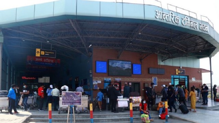 अविरल वर्षाका कारण काठमाडौबाट हुने आन्तरिक उडानहरु रद्द