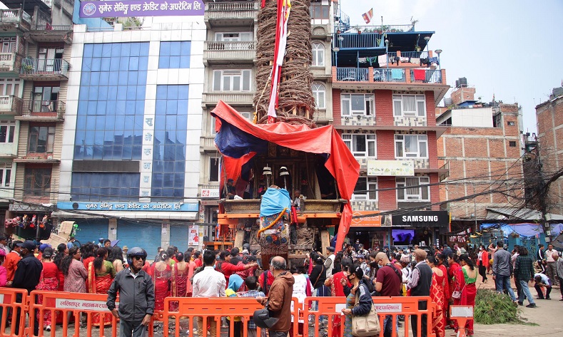 आजबाट रातो मच्छिन्द्रनाथको रथयात्रा सुरु हुँदै