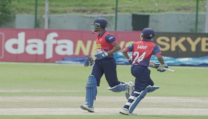 जिम्बावे 'ए' लाई नेपालले  दियो १३६ रनको लक्ष्य