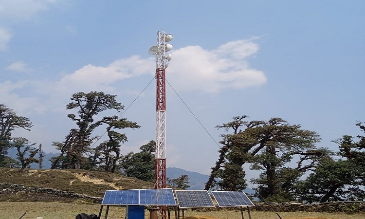 जुम्लाको हिमा गाउँपालिकामा  टेलिफोन सेना अवरुद्ध