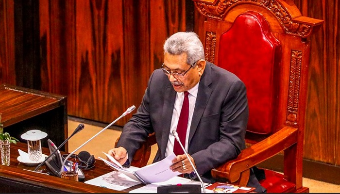 श्रीलङ्काका राष्ट्रपतिद्वारा सङ्कटकाल घोषणा