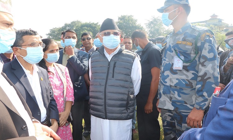 चुनावी सभालाई सम्बोधन गर्न ओली  बुटवल र चितवन जाने