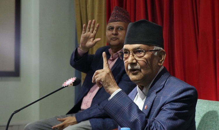 कांग्रेसले २७ वर्ष सरकार चलाउँदा पनि केही नगरेको ओलीकाे आराेप