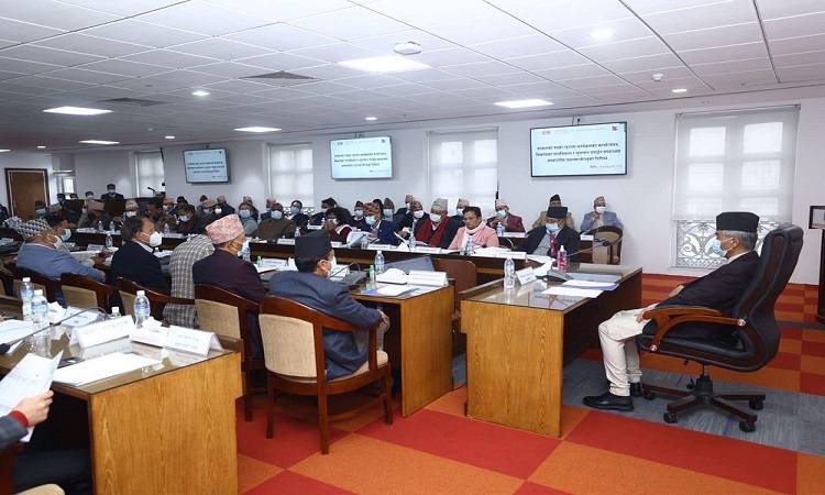 जेठ ४ गते बजेट अधिवेशन आह्वान गर्न राष्ट्रपति समक्ष सिफारिस