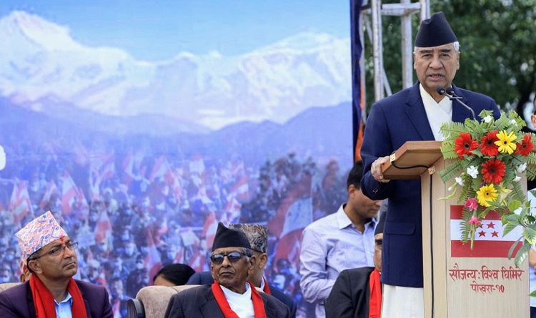 केपी ओलीले जितेमा भोली नै संसद भंग गरिदिन सक्छ : प्रधानमन्त्री देउवा