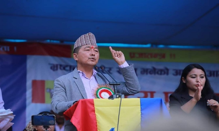 देश समृद्ध बनाउने भए हलोमा मतदान गर्नुहोस् : राजेन्द्र लिङ्देन