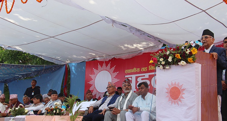 २१ औं शताब्दीका जनता कसैले तर्साएर तर्सिंदैनन् : ओली