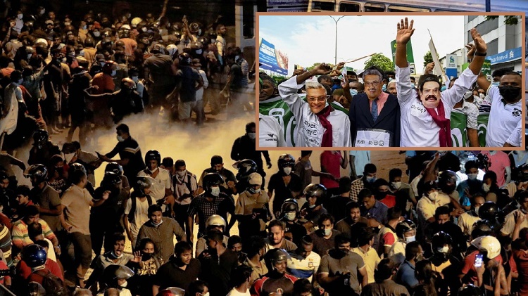 श्रीलंकामा गहिरिँदै संकट : कानून उल्लंघन गर्नेलाई गोली हान्ने आदेश