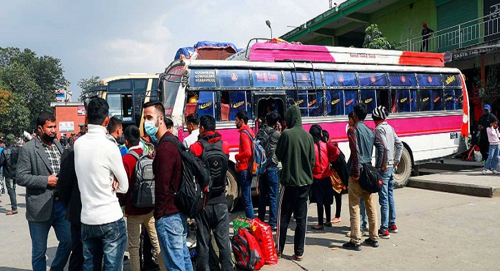 भोट हाल्न गाउँ फर्किनेको घुँइचो