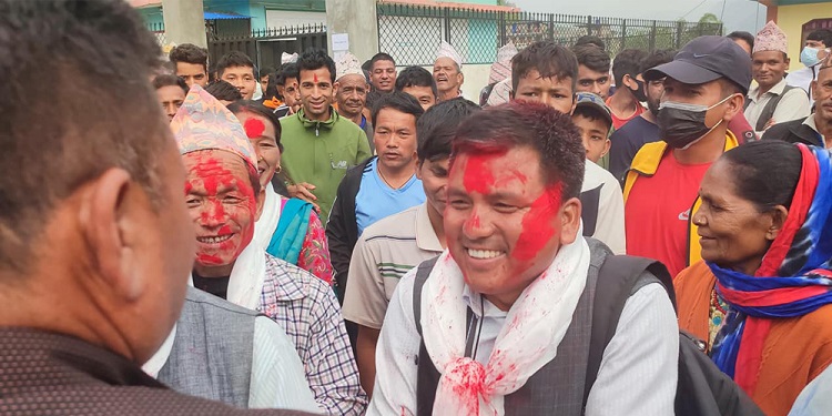 रुकुमपश्चिम सानीभेरी-१ मा माओवादी केन्द्रको प्यानल नै विजयी