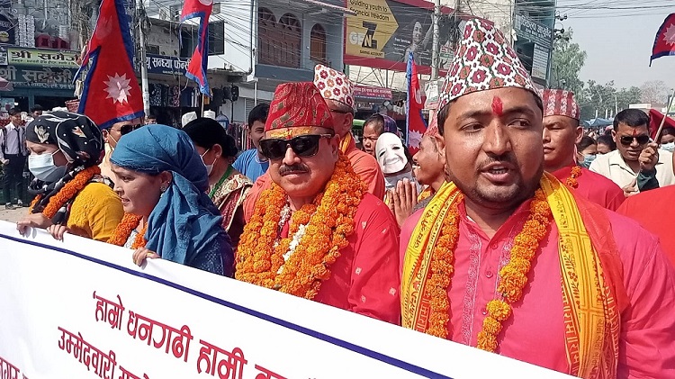 धनगढी उपमहानगरमा स्वतन्त्र उम्मेदवार हमाल फाराकीले मतले अगाडी