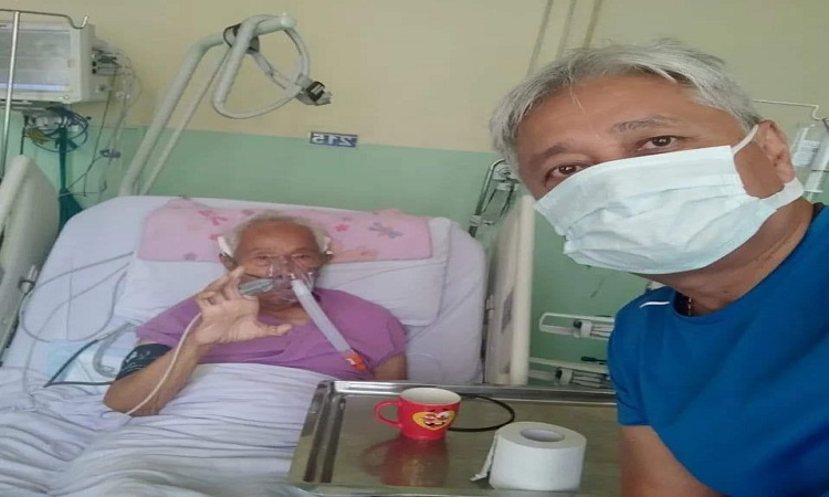 क्याप्टेन बिजय लामालाई पितृशोक