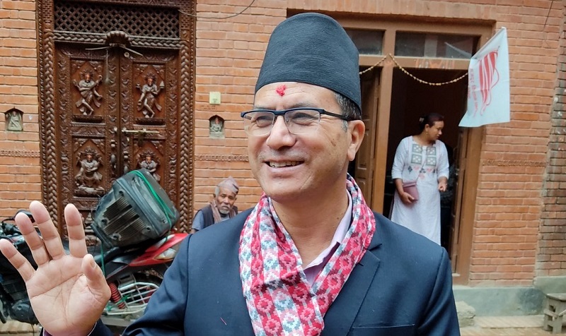 भक्तपुरमा नेमकिपाका प्रजापति २५ हजार मतान्तरले विजयी