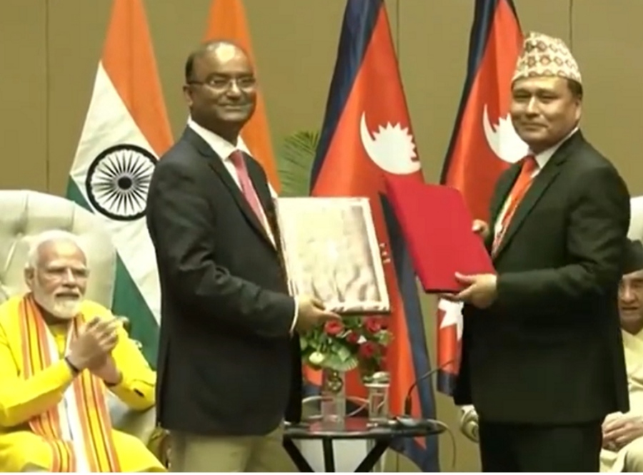 अरुण जलविद्युत–४ आयोजना निर्माणको एमओयूमा हस्ताक्षर