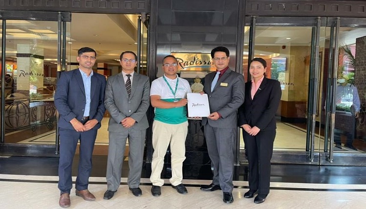 सिटिजन्स बैंक र र्याडिसन होटलबीच सम्झौता