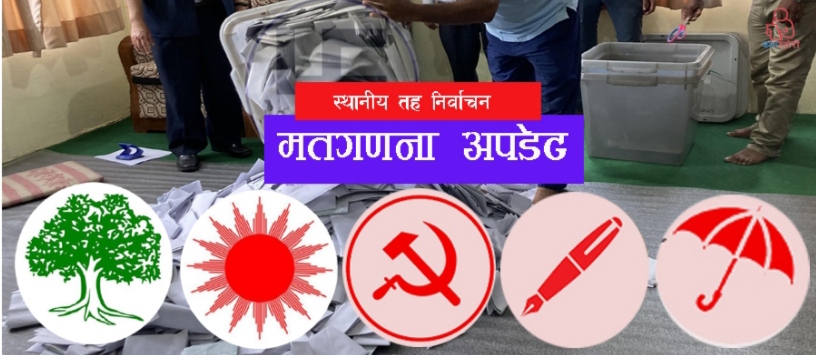 मतगणना अपडेटः ६३८ स्थानीय तहको नतिजा सार्वजनिक