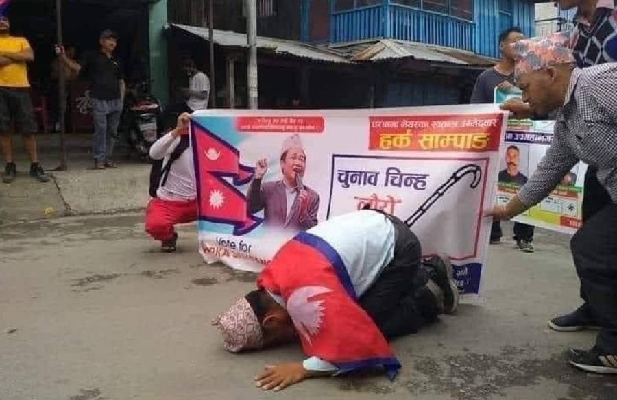 धरानमा लौरो चिन्ह पाएका साम्पाङ् विजयी