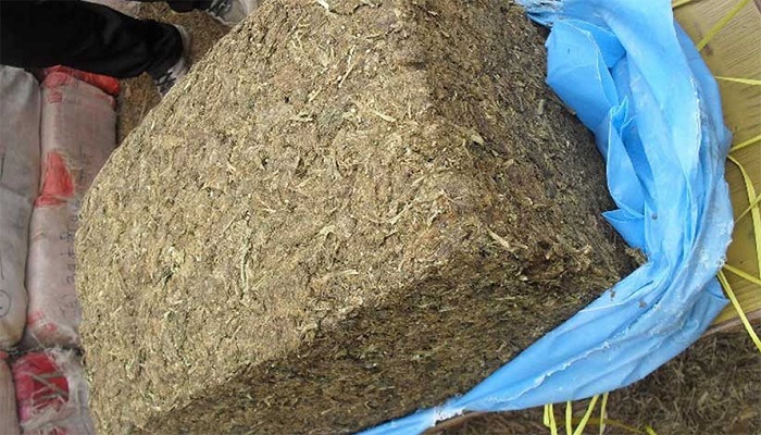 साढे तीन सय केजी गाँजा बरामद