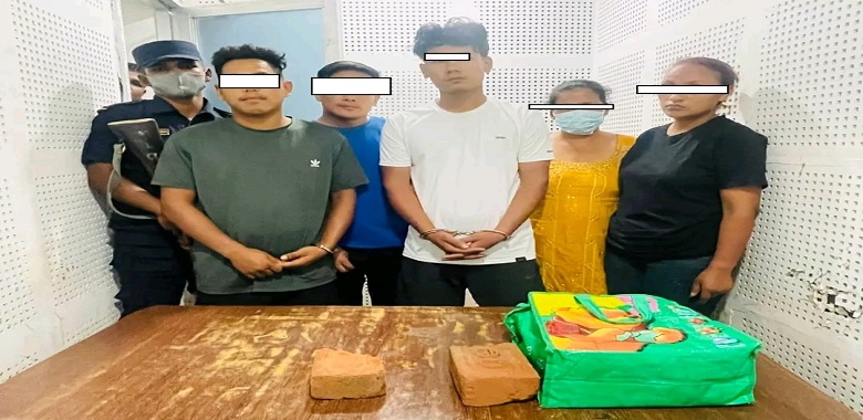 दाङमा इँटालाई सुन भनेर बेच्न खोज्ने ५ जना पक्राउ