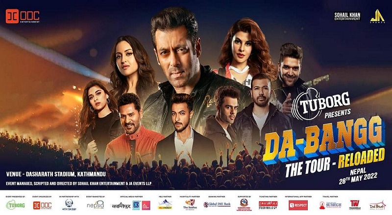 दबंग टुर नहुने, सलमान खान नेपाल नआउने