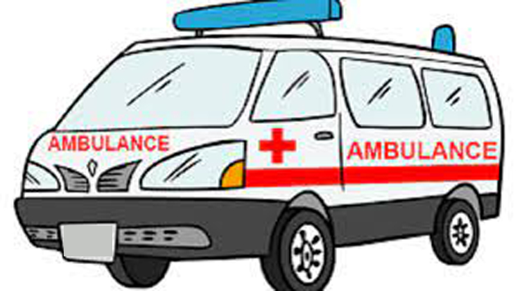एम्बुलेन्स दुर्घटना हुँदा बयोवृद्धाको मृत्यु