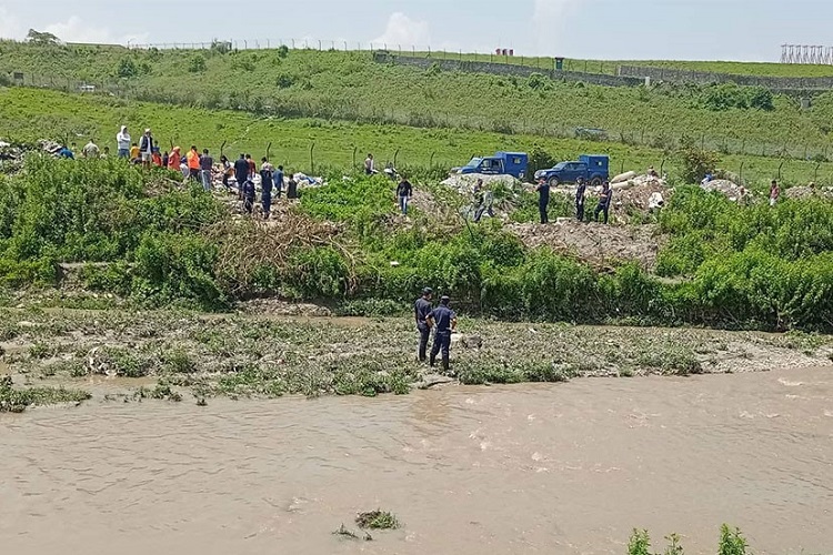 काठमाण्डौँको गुह्यश्वरी  खोलामा एक जना मृत फेला