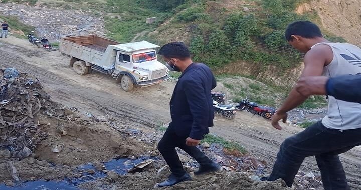 सिस्डोल र बन्चरेडाँडा पुगे मेयर बालेन