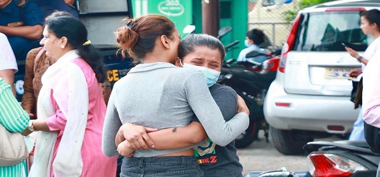 पोखरा बिमानस्थलमा देखिएका दृश्यहरु …