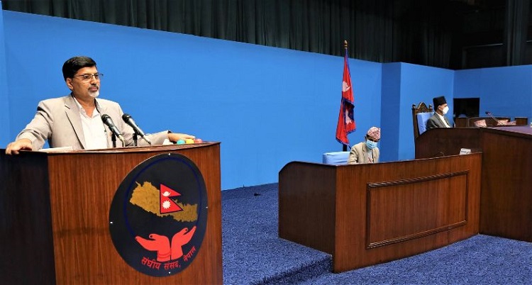 अर्थमन्त्री शर्माद्वारा बजेट वाचन सुरु